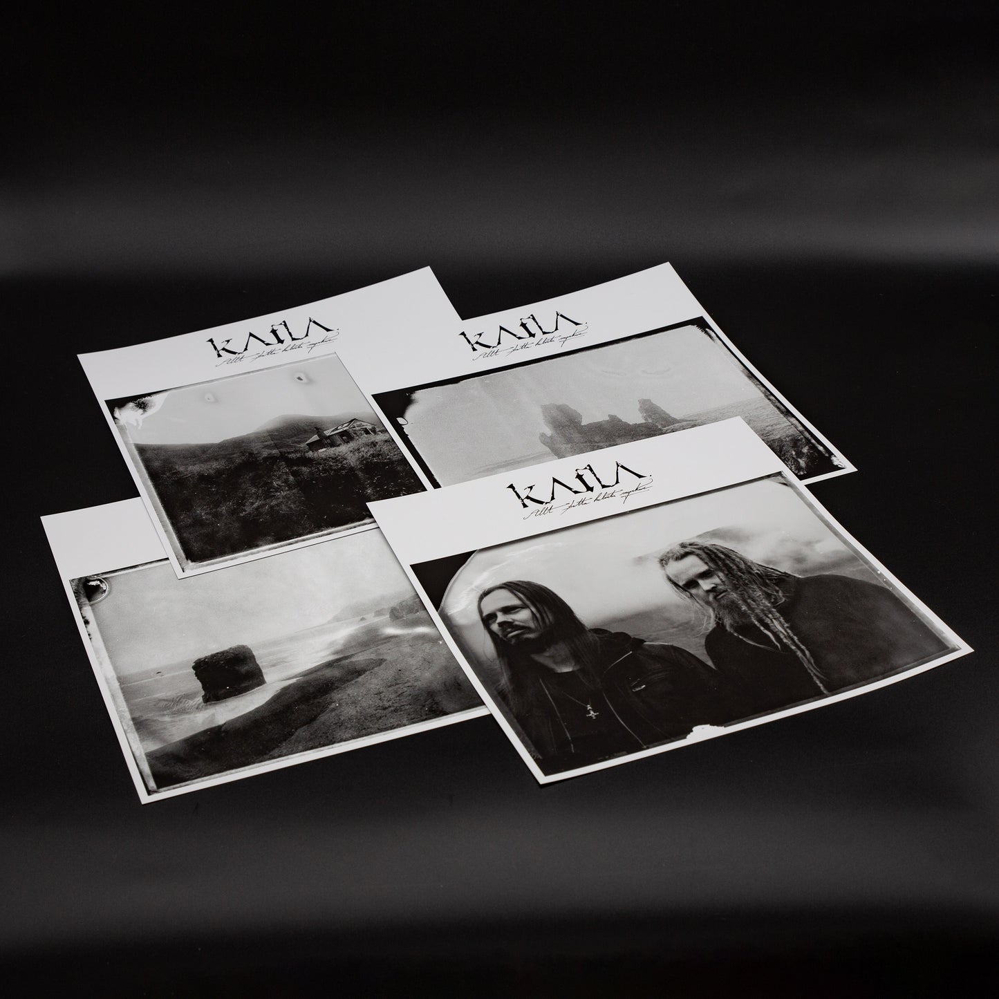 Katla - Allt þetta Helvítis Myrkur (Boxset / Bundle - Complete Box - White/Black Marble)