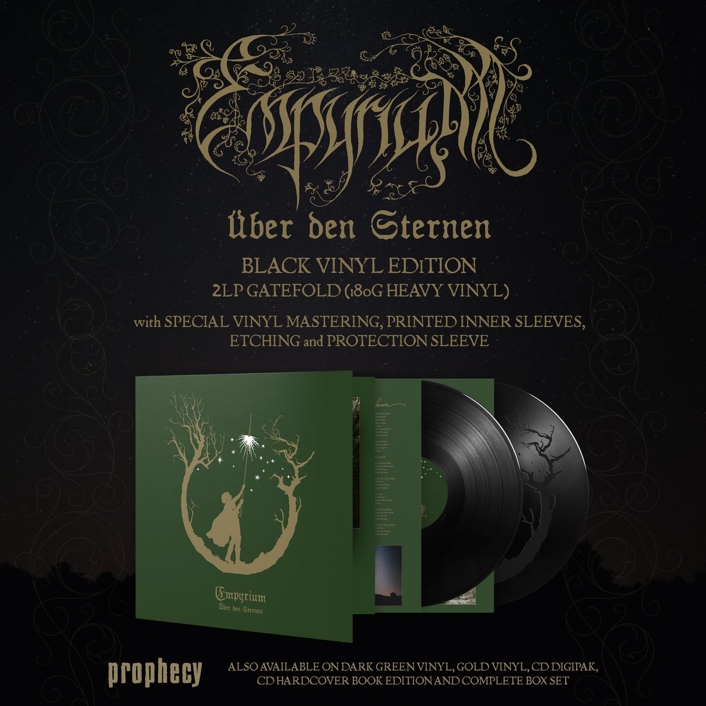 Empyrium - Über den Sternen (Vinyl 2-LP Gatefold - Black)