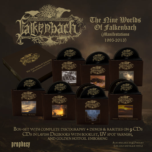 Falkenbach – The Nine Worlds Of Falkenbach (Manifestations 1995-2013) (Boxset / Bundle – CD-9-Box)