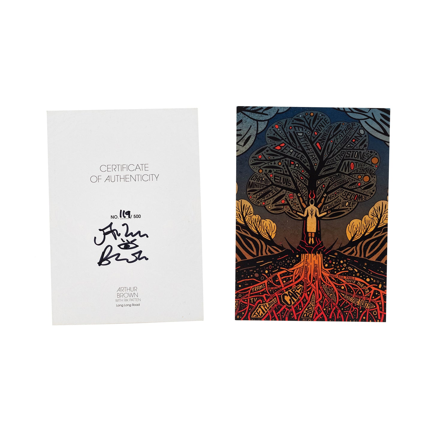 Arthur Brown – Long Long Road (Boxset / Bundle – Komplette Box – Orange Marmor)