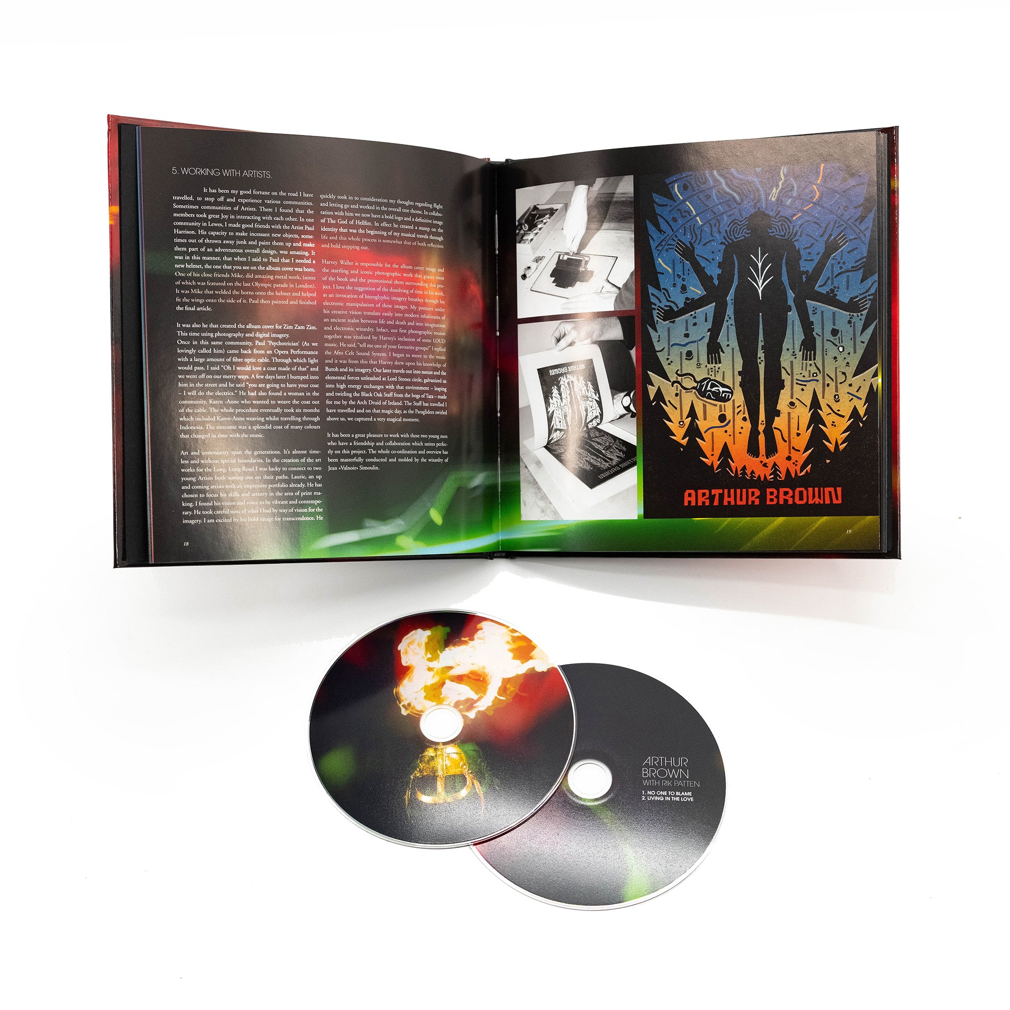 Arthur Brown - Long Long Road (Artbook 2-CD)