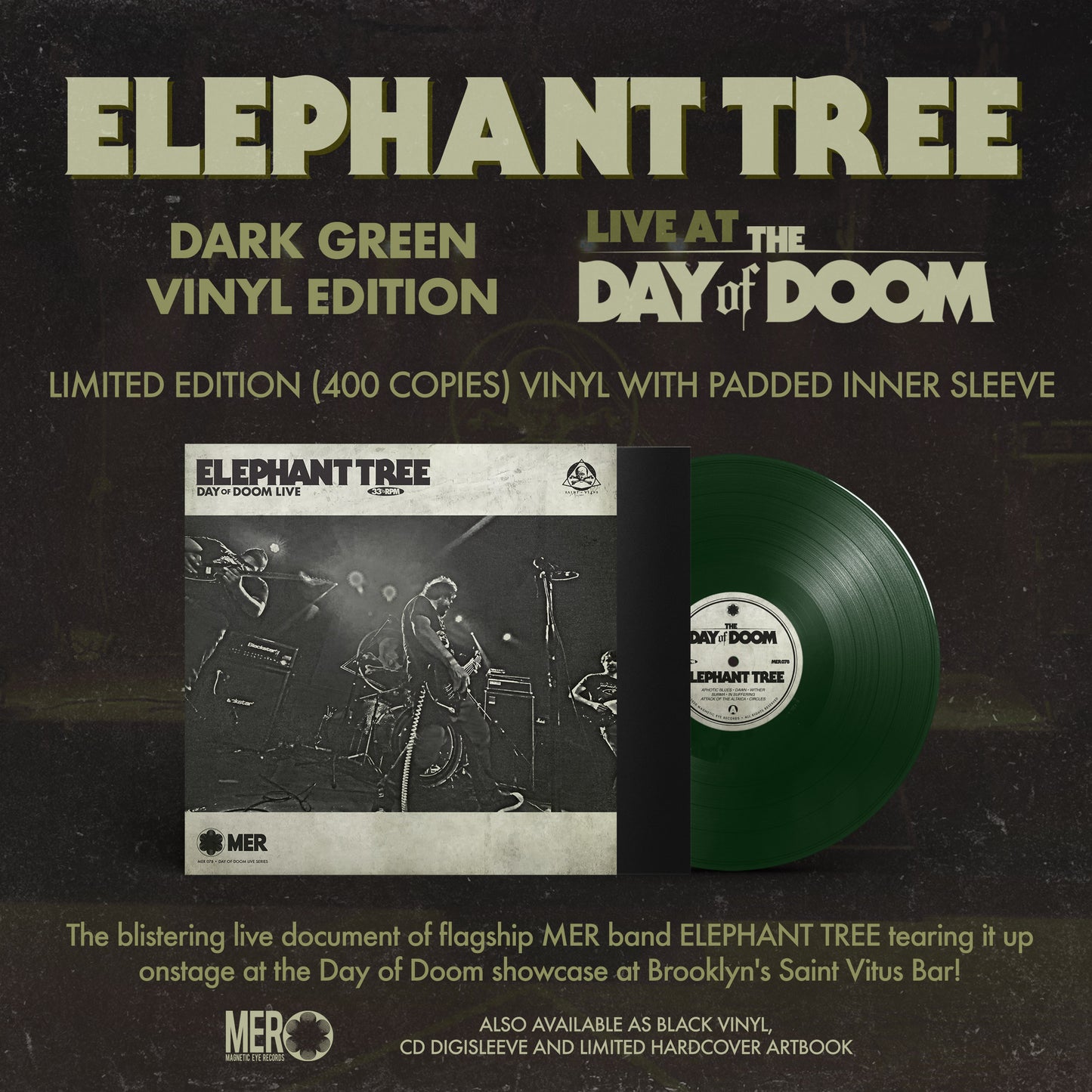 Elephant Tree - Day Of Doom Live (Vinyl LP)