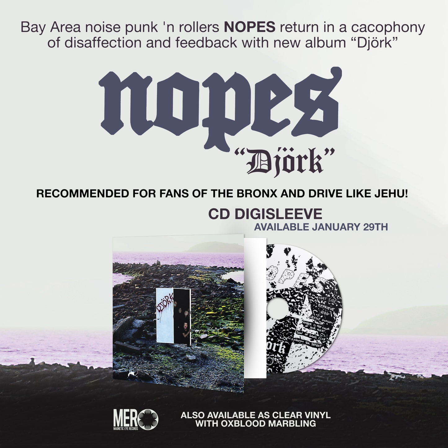 Nopes - Djörk (CD Digisleeve)