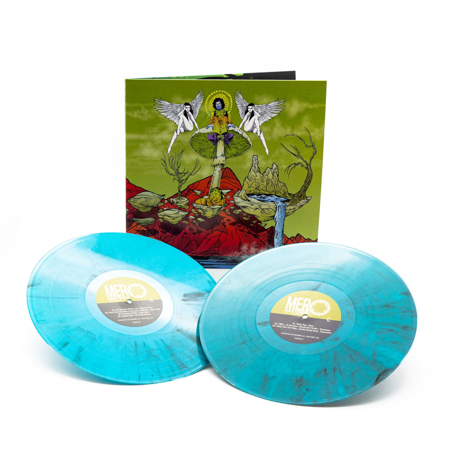 Verschiedene Künstler – Electric Ladyland (Redux) (Vinyl 2-LP Gatefold – Hellblau/Schwarz Marmor)