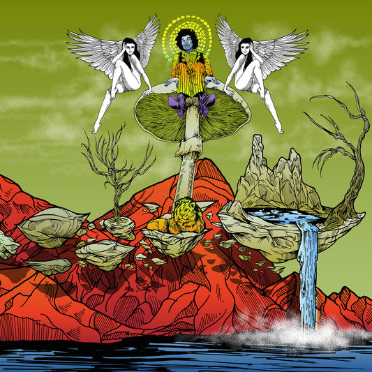 Verschiedene Künstler – Electric Ladyland (Redux) (Vinyl 2-LP Gatefold – Hellblau/Schwarz Marmor)