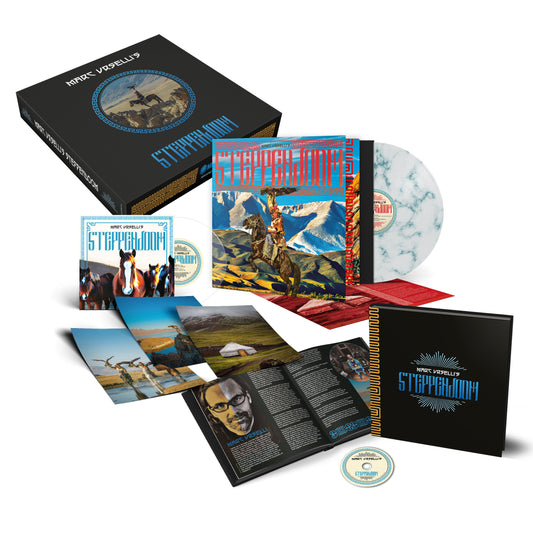 Marc Urselli's SteppenDoom - SteppenDoom (Boxset / Bundle - Box - White/Blue Marble (LP) + Clear (7"))