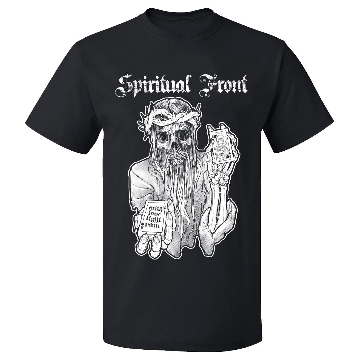 Spiritual Front - Jesus Died In Las Vegas (Apparel Men T-Shirt - T-Shirt - black)