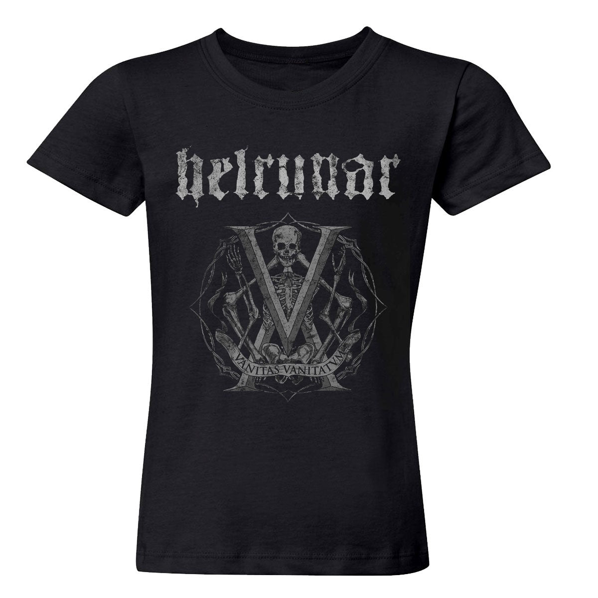 Helrunar - Vanitas Vanitatvm (Apparel Women Shirt - Girlie-Shirt - L - black)