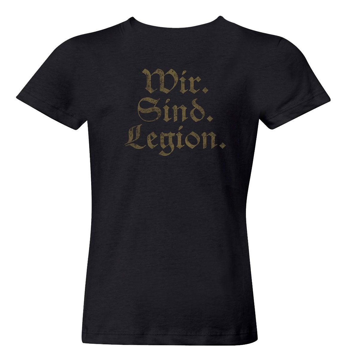 Helrunar - Wir Sind Legion (Apparel Women Shirt - Girlie-Shirt - black)