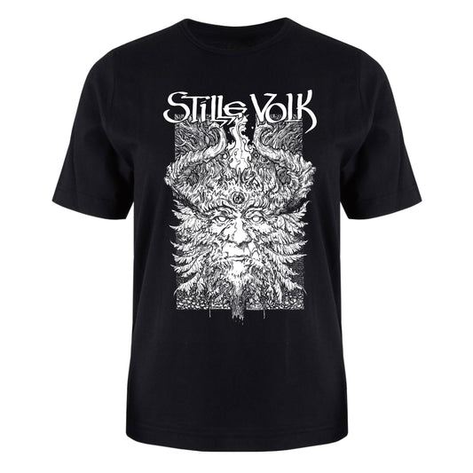 Stille Volk - Green Man (Apparel Men T-Shirt - T-Shirt - Black)