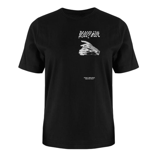 Pencey Sloe - Don’t Believe, Watch Out (Apparel Men T-Shirt - T-Shirt - Black)