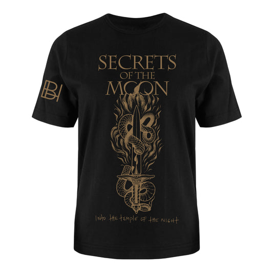 Secrets Of The Moon - Into The Temple Of The Night (Apparel Men T-Shirt - T-Shirt - Black)