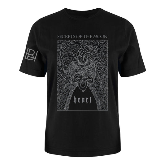 Secrets Of The Moon - Heart (Apparel Men T-Shirt - T-Shirt - Black)