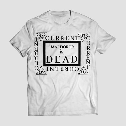 Current 93 - Maldoror Is Dead (Apparel Men T-Shirt - T-Shirt - XXL - White)