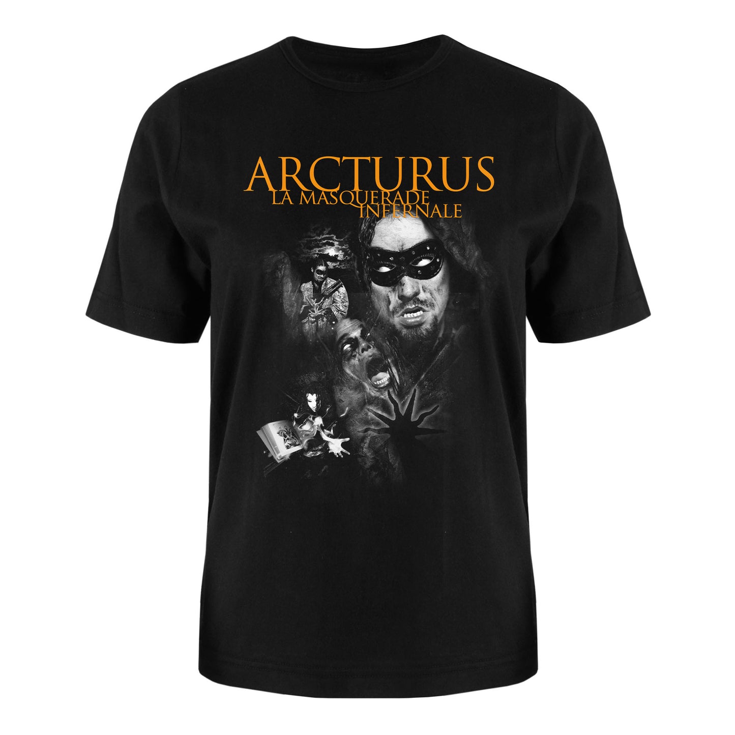 Arcturus - La Masquerade Infernale (Apparel Men T-Shirt - T-Shirt - Black)