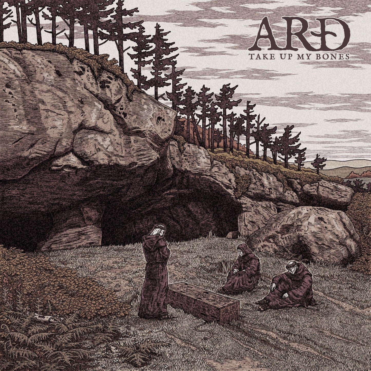 ARÐ - Take Up My Bones (Vinilo desplegable - Hueso del Santo)