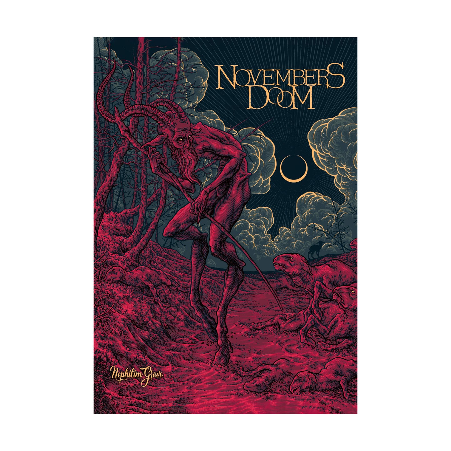 Novembers Doom - Nephilim Grove (Poster flag)