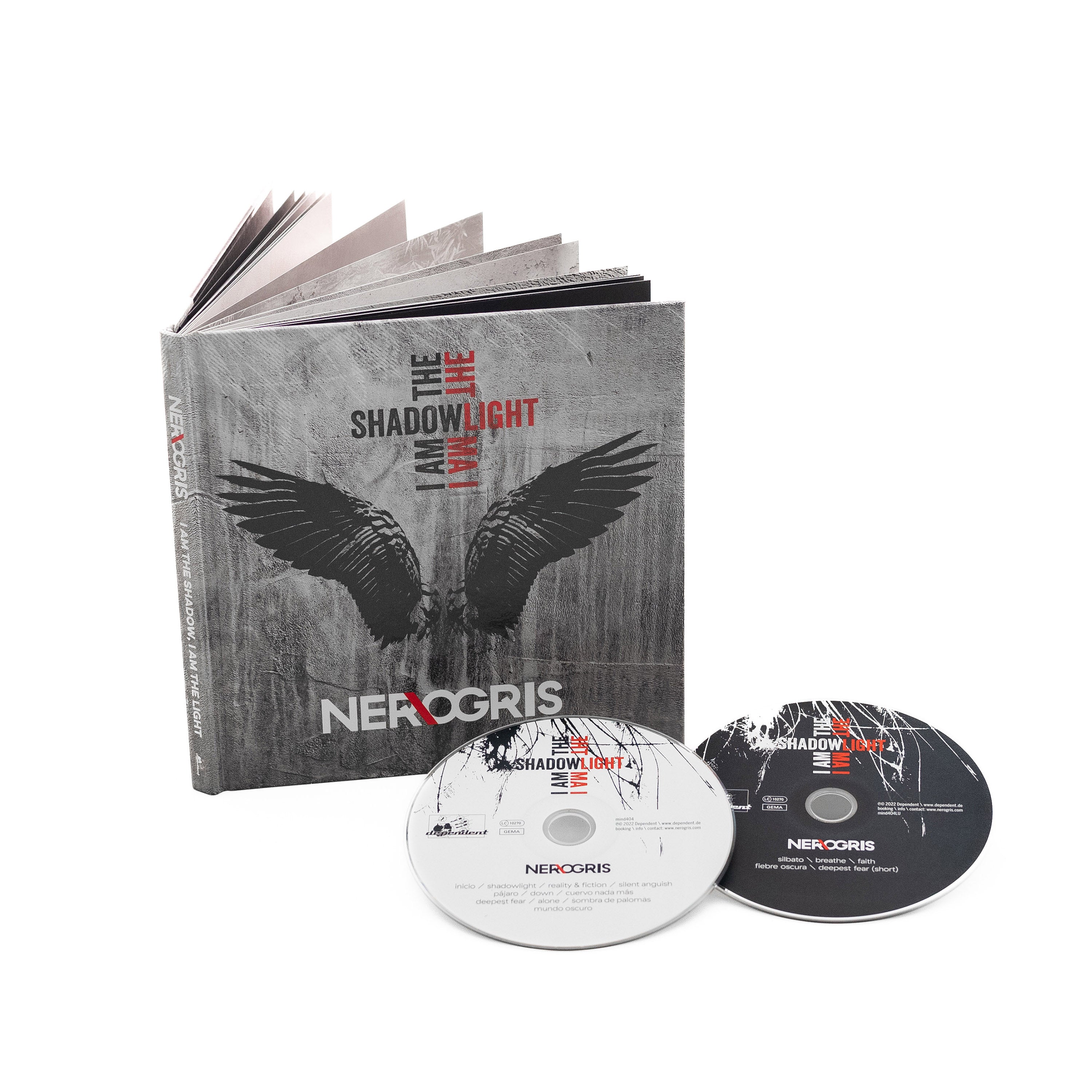 NER\OGRIS - I Am The Shadow - I Am The Light (Artbook 2-CD)