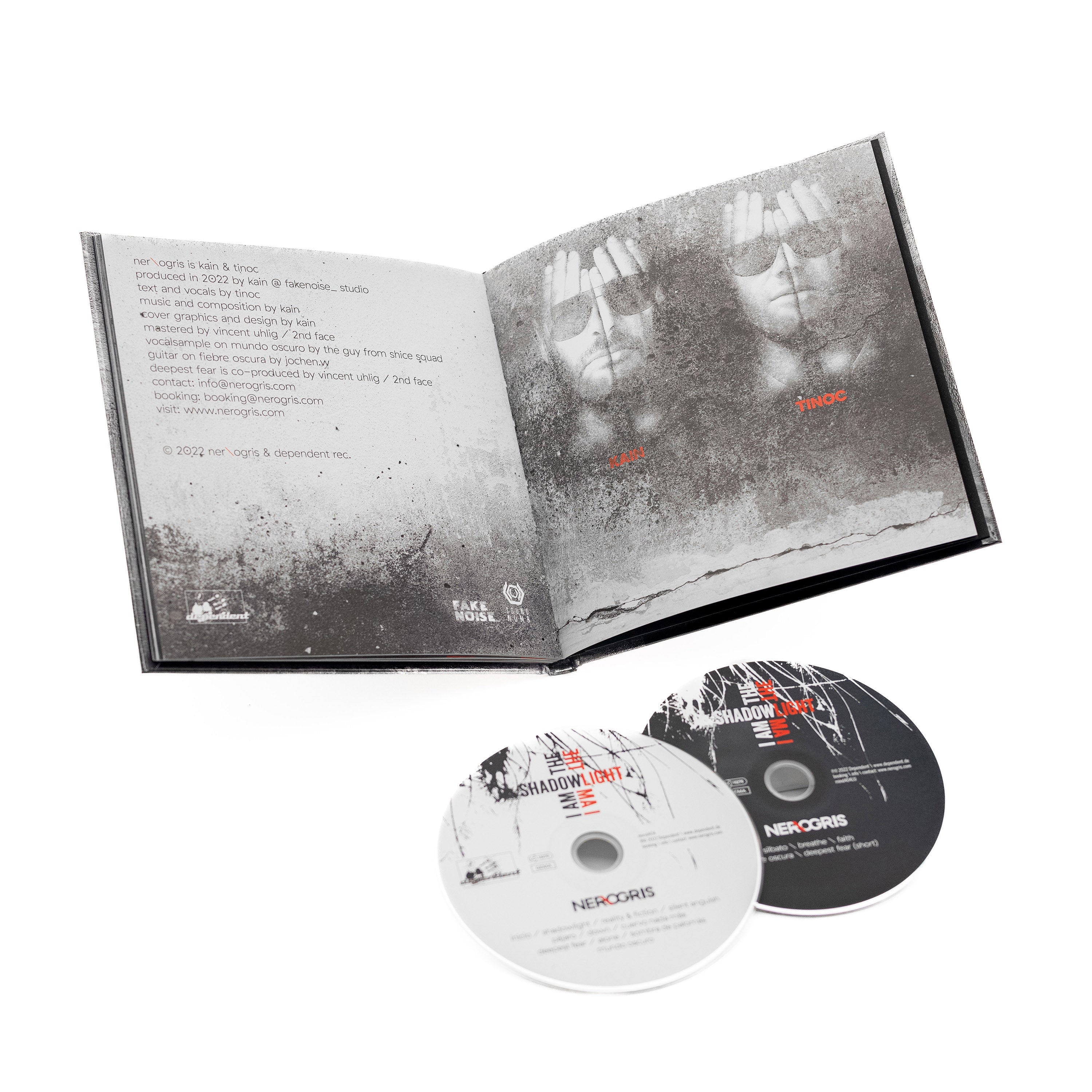 NER\OGRIS - I Am The Shadow - I Am The Light (Artbook 2-CD)