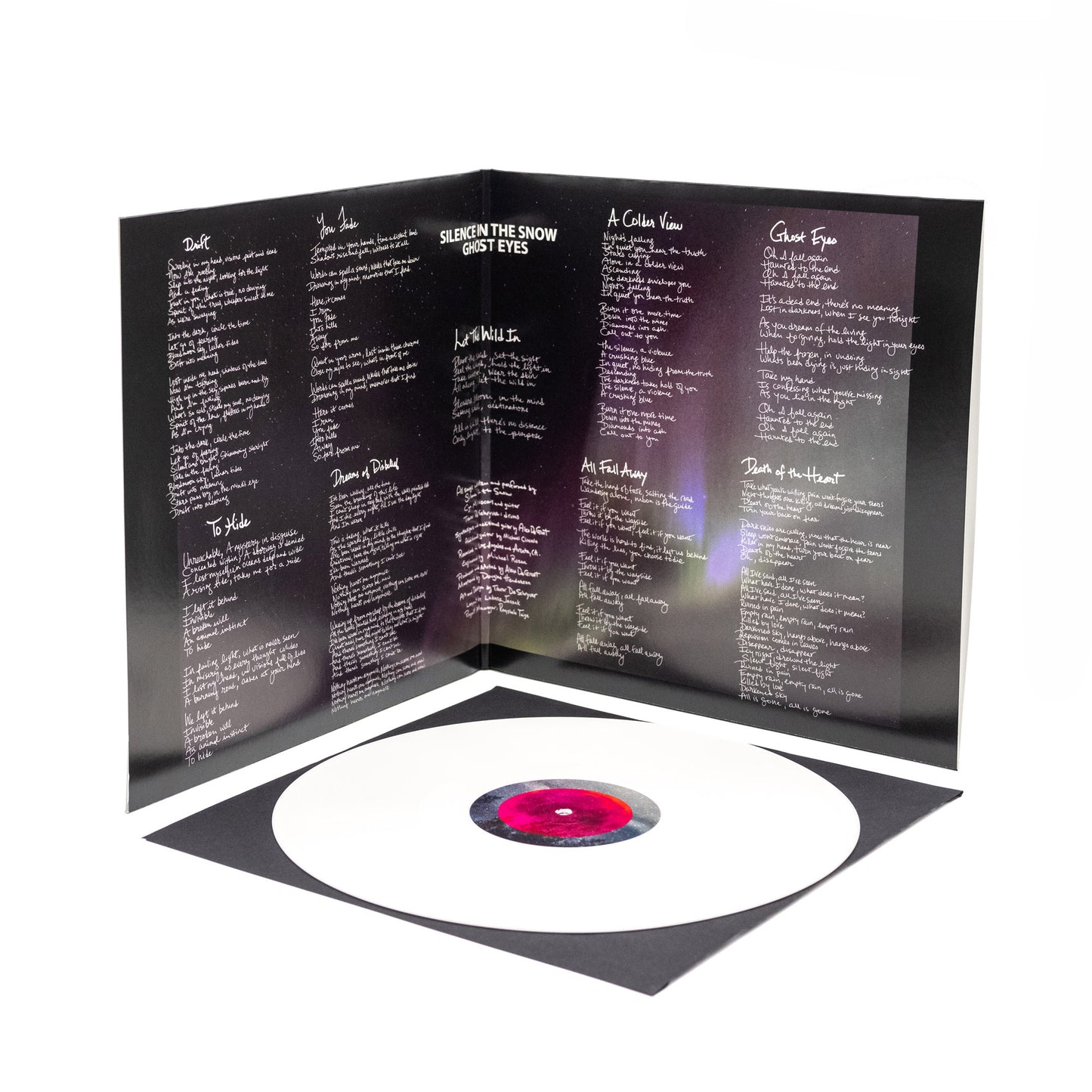 Silencio en la nieve - Ojos fantasmales (Vinilo desplegable)