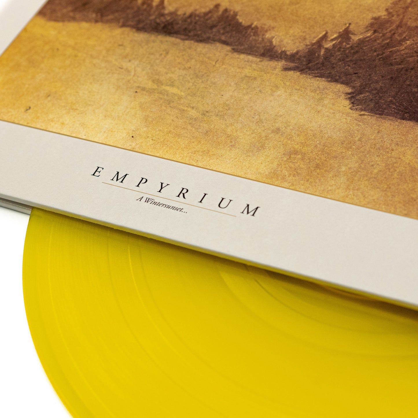 Empyrium - A Wintersunset... (Vinyl Gatefold LP - Sun Yellow)