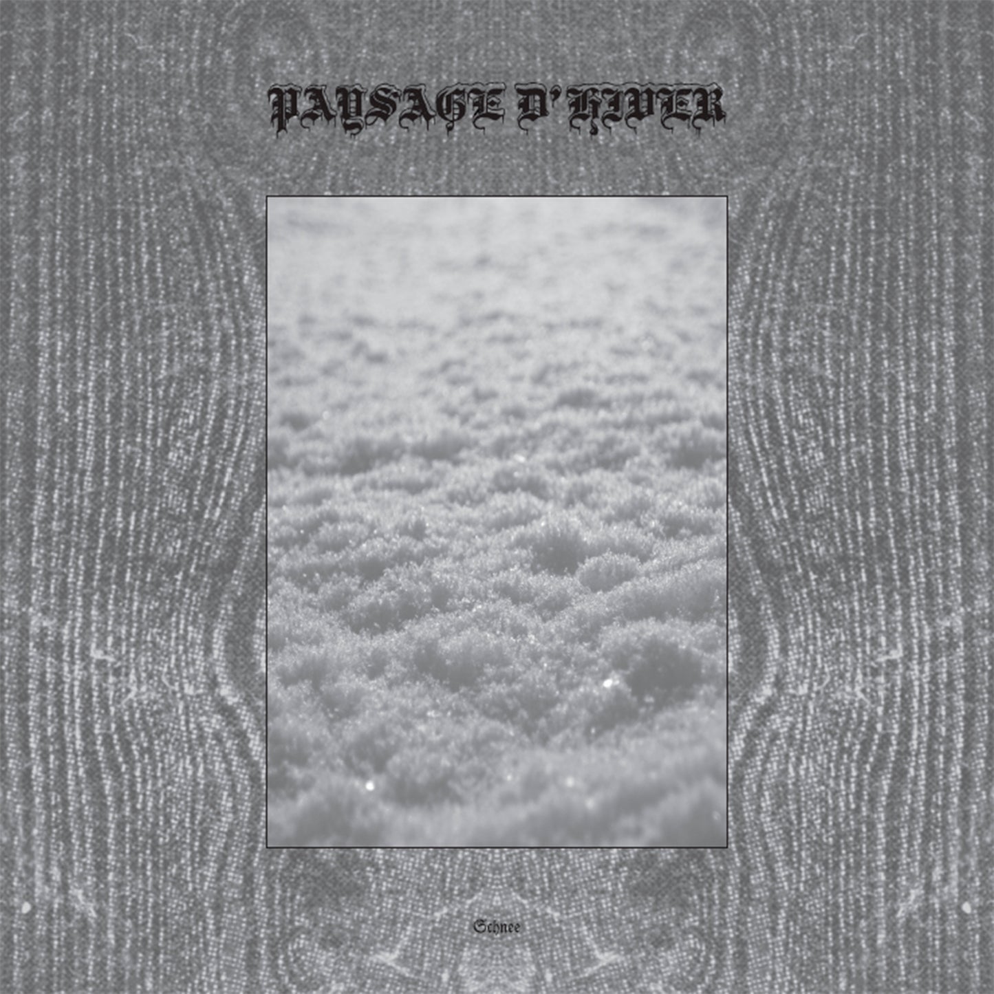 Paysage d'Hiver - Schnee (Schwarz)