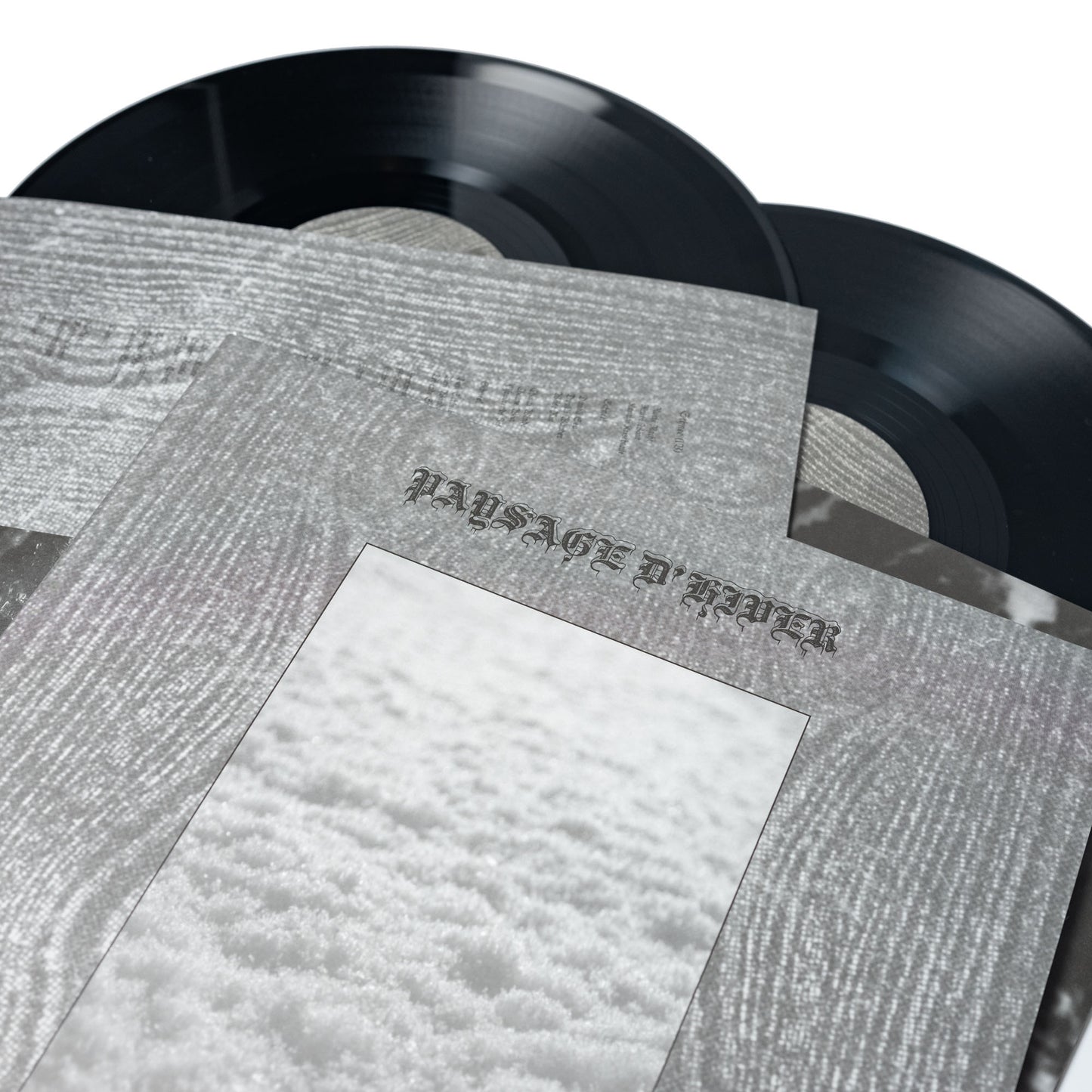 Paysage d'Hiver - Schnee (Schwarz)