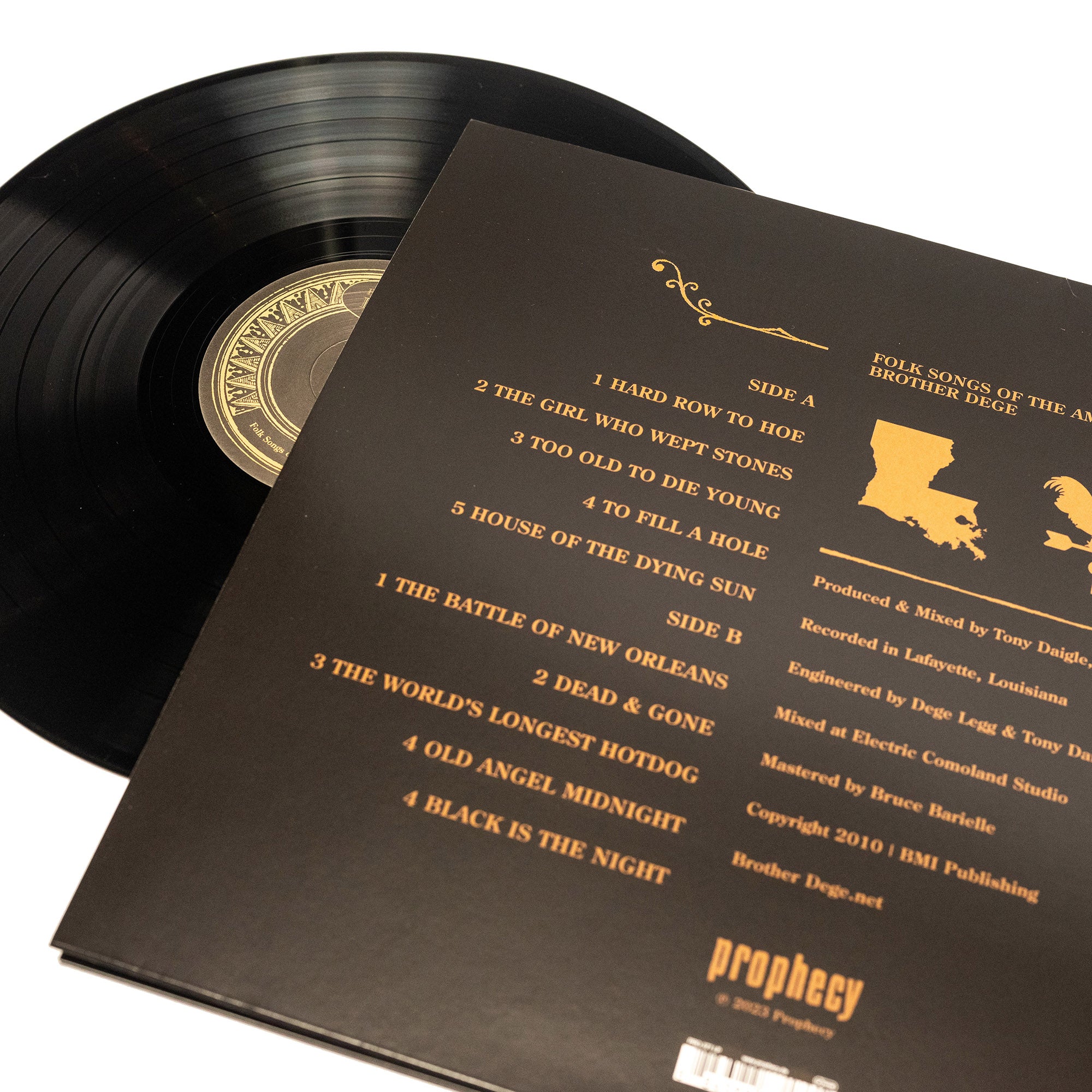 Brother Dege - Folk Songs Of The American Longhair (Vinyl Gatefold LP)