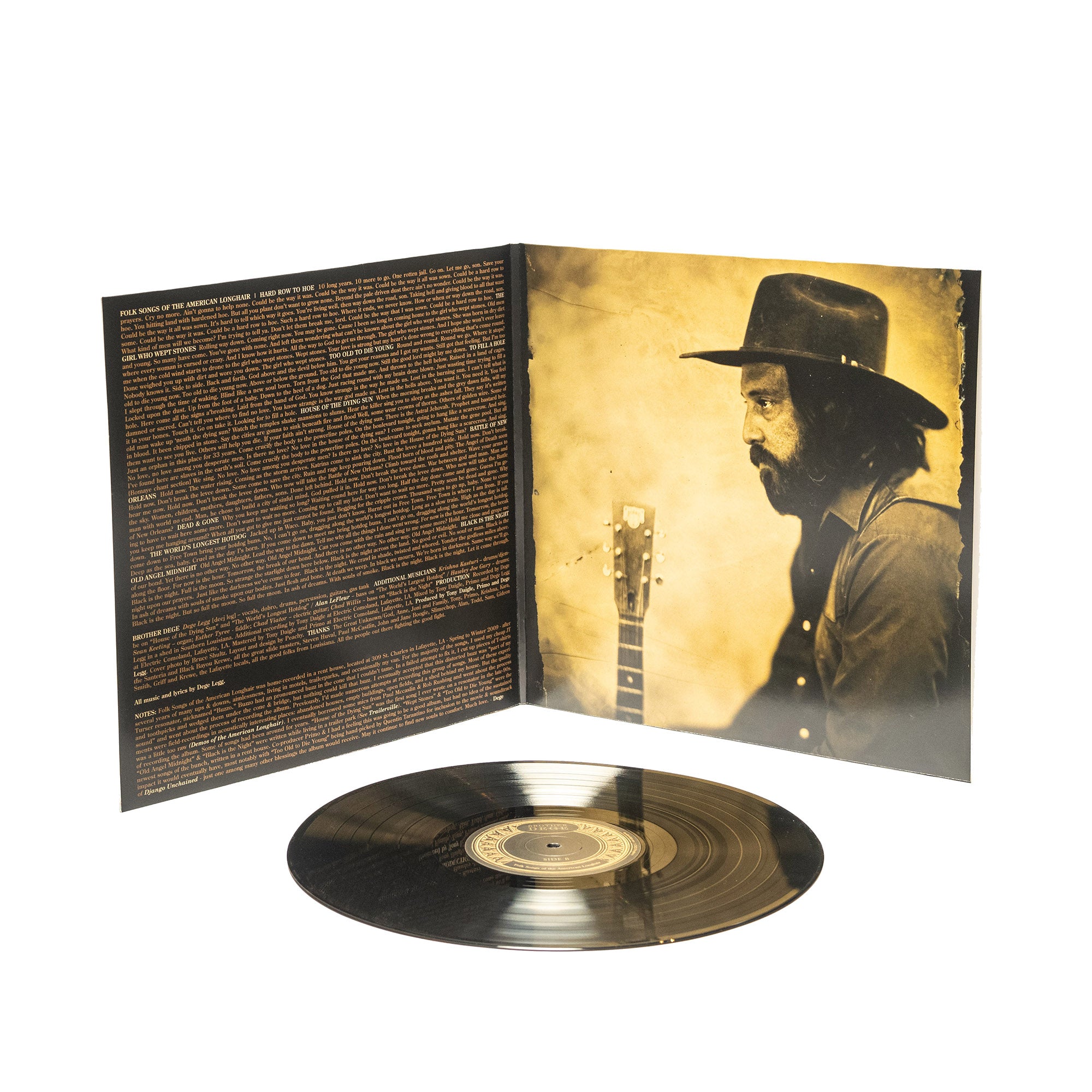 Brother Dege - Folk Songs Of The American Longhair (Vinyl Gatefold LP)
