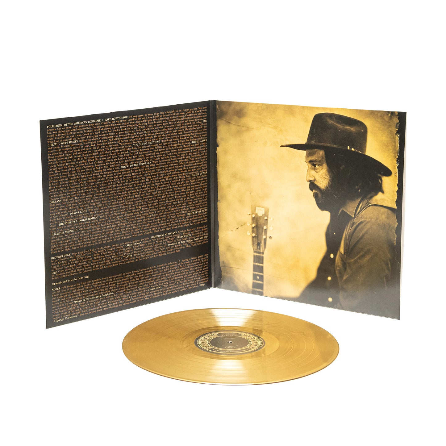 Brother Dege – Folk Songs Of The American Longhair (Vinyl-Klapp-LP)