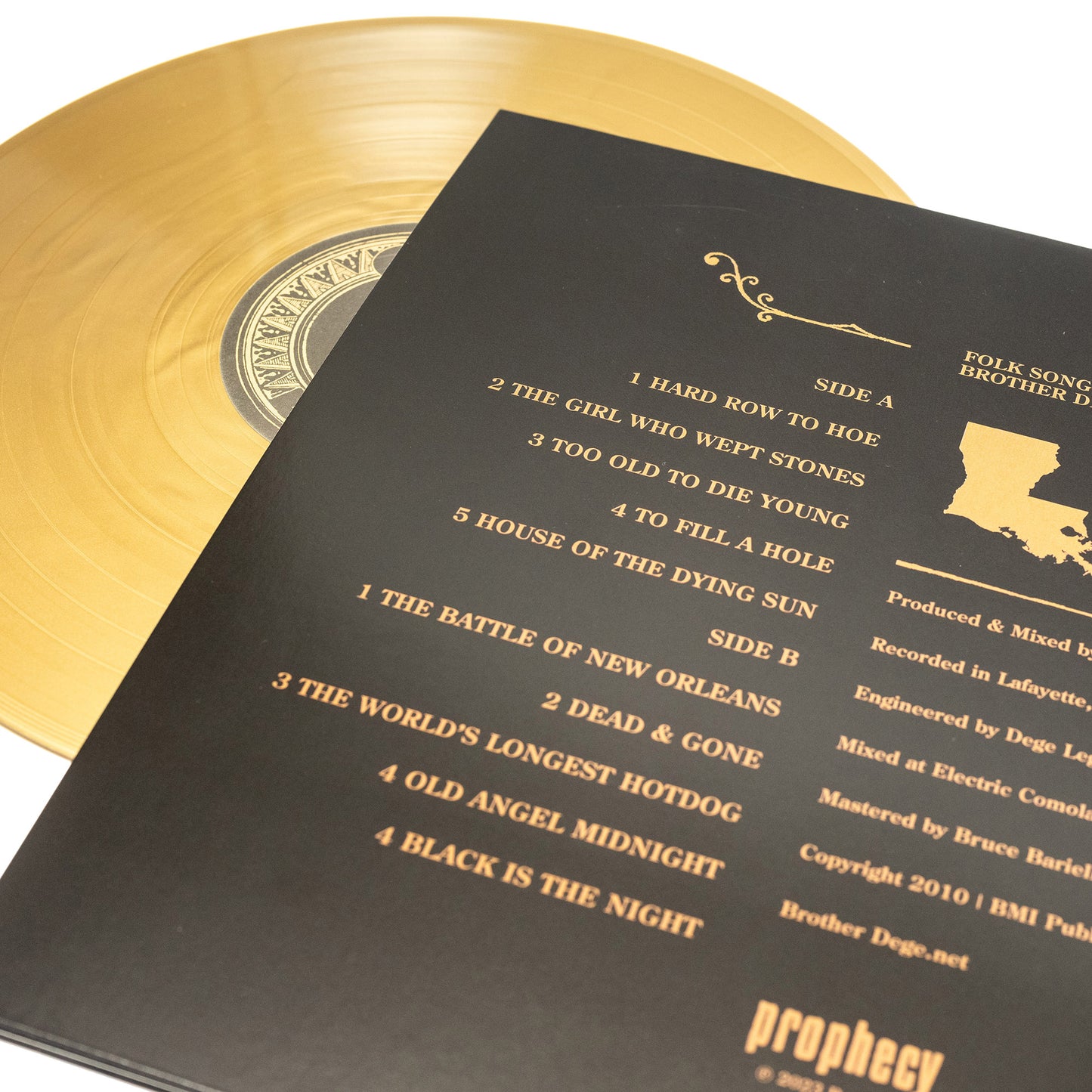 Brother Dege – Folk Songs Of The American Longhair (Vinyl-Klapp-LP)