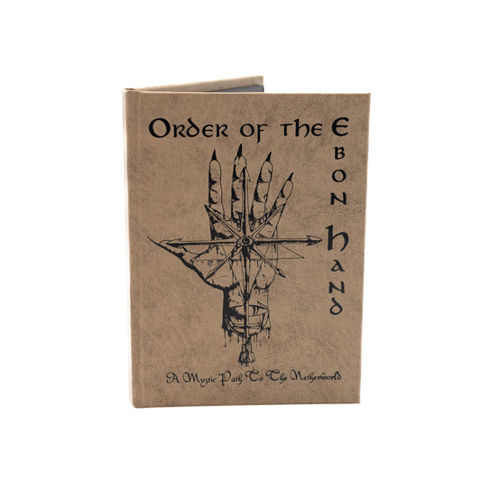 Order Of The Ebon Hand - A Mystic Path To The Netherworld (CD Leatherbook - Brown)