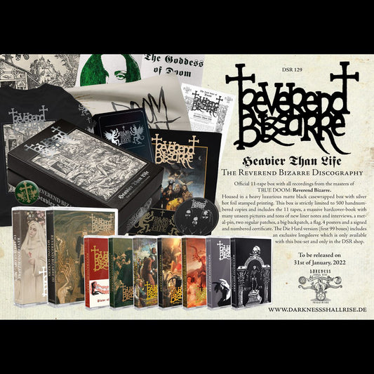 Reverend Bizarre - Heavier Than Life (MC Box)