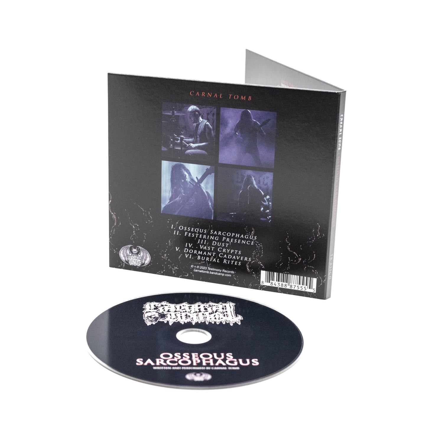 Carnal Tomb - Osseous Sarcophagus (CD MCD Digipak)