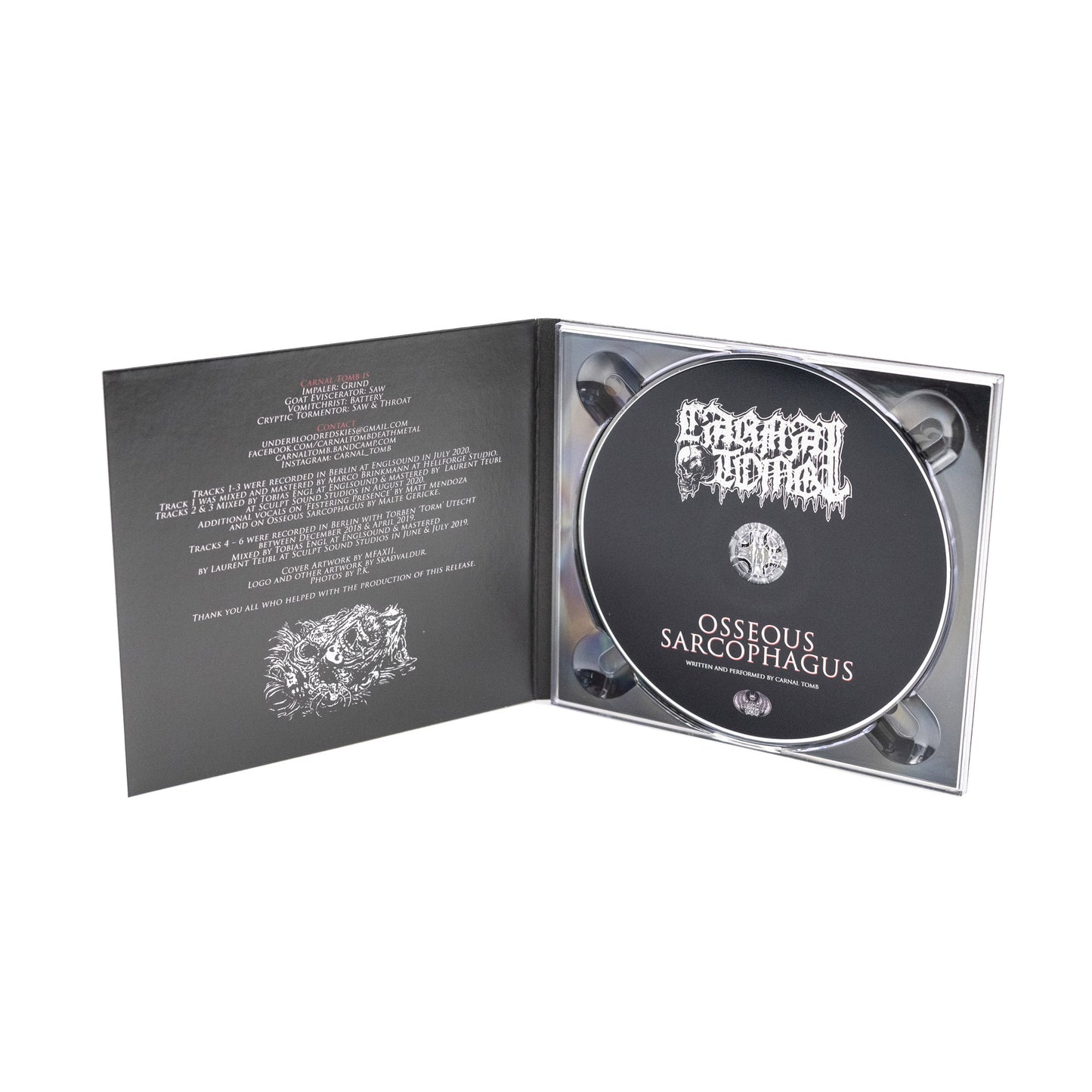 Carnal Tomb - Osseous Sarcophagus (CD MCD Digipak)