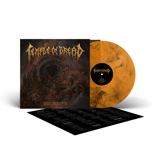 Temple Of Dread - Hades Unleashed (Vinyl LP - Orange/Black Marble)