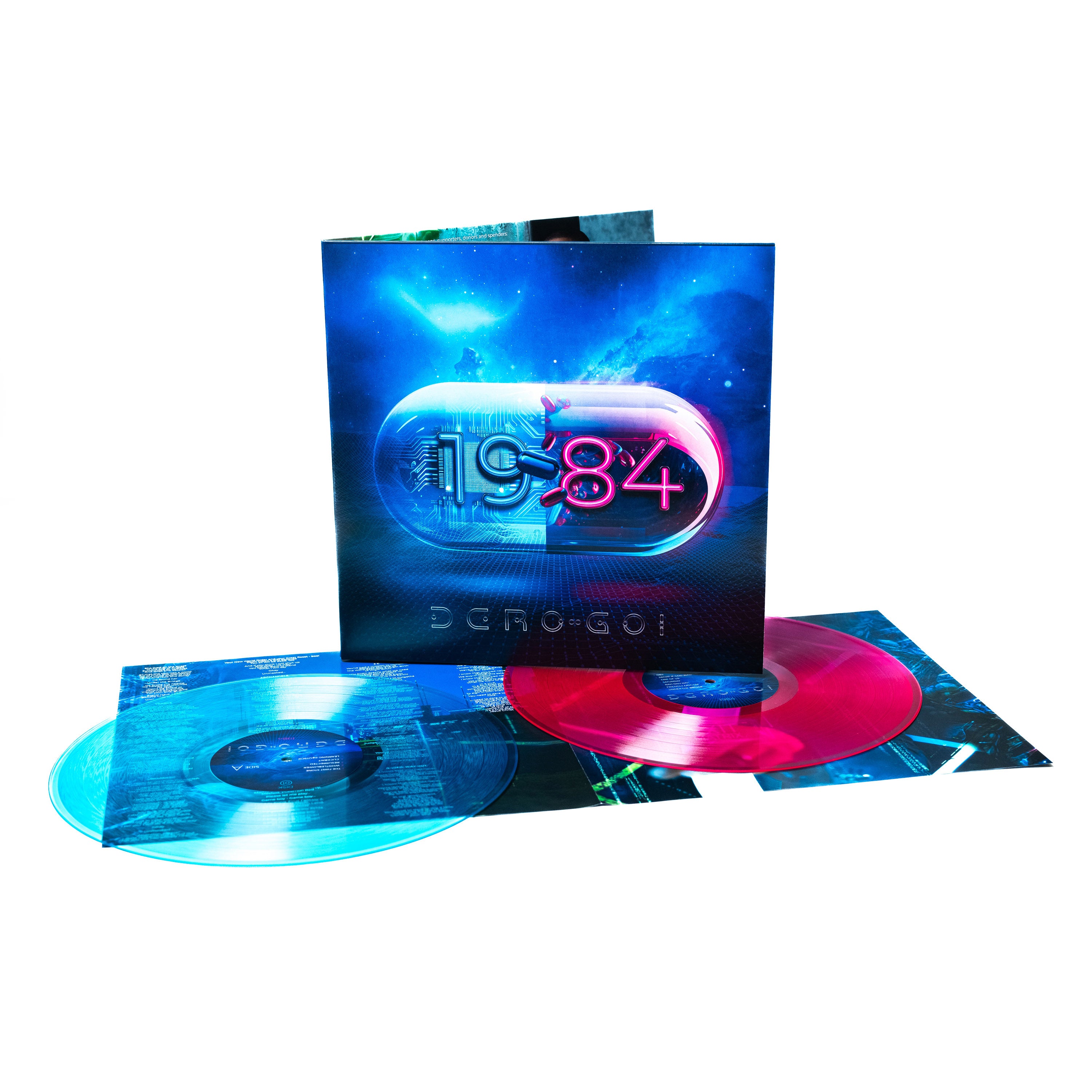 Dero Goi - 1984 (Vinyl 2-LP Gatefold - Curacao & Neon Pink)