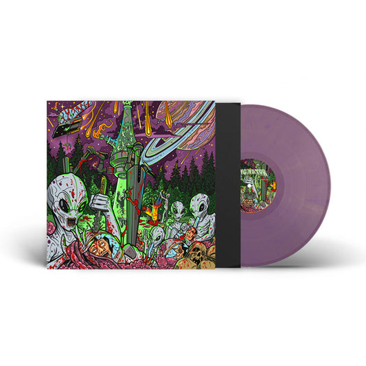 Bonginator - The Intergalactic Gorebong Of Deathpot (Vinyl LP - solid gold / solid purple marble)