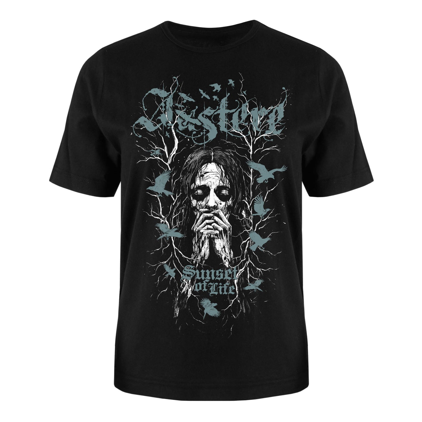 Austere - Sunset Of Life (Apparel Men T-Shirt - T-Shirt - black)