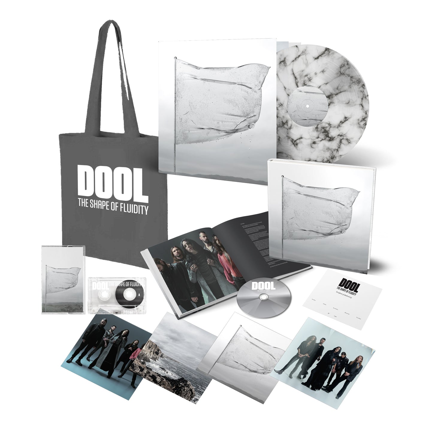 Dool - La forma de la fluidez (Caja/Paquete - Mármol transparente/negro)