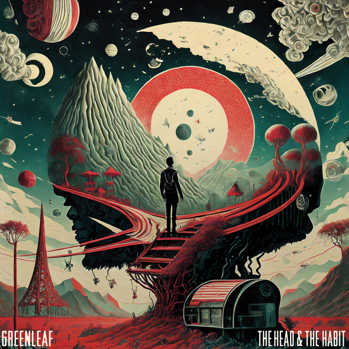 Greenleaf – The Head &amp; The Habit (Vinyl-Klapp-LP) 