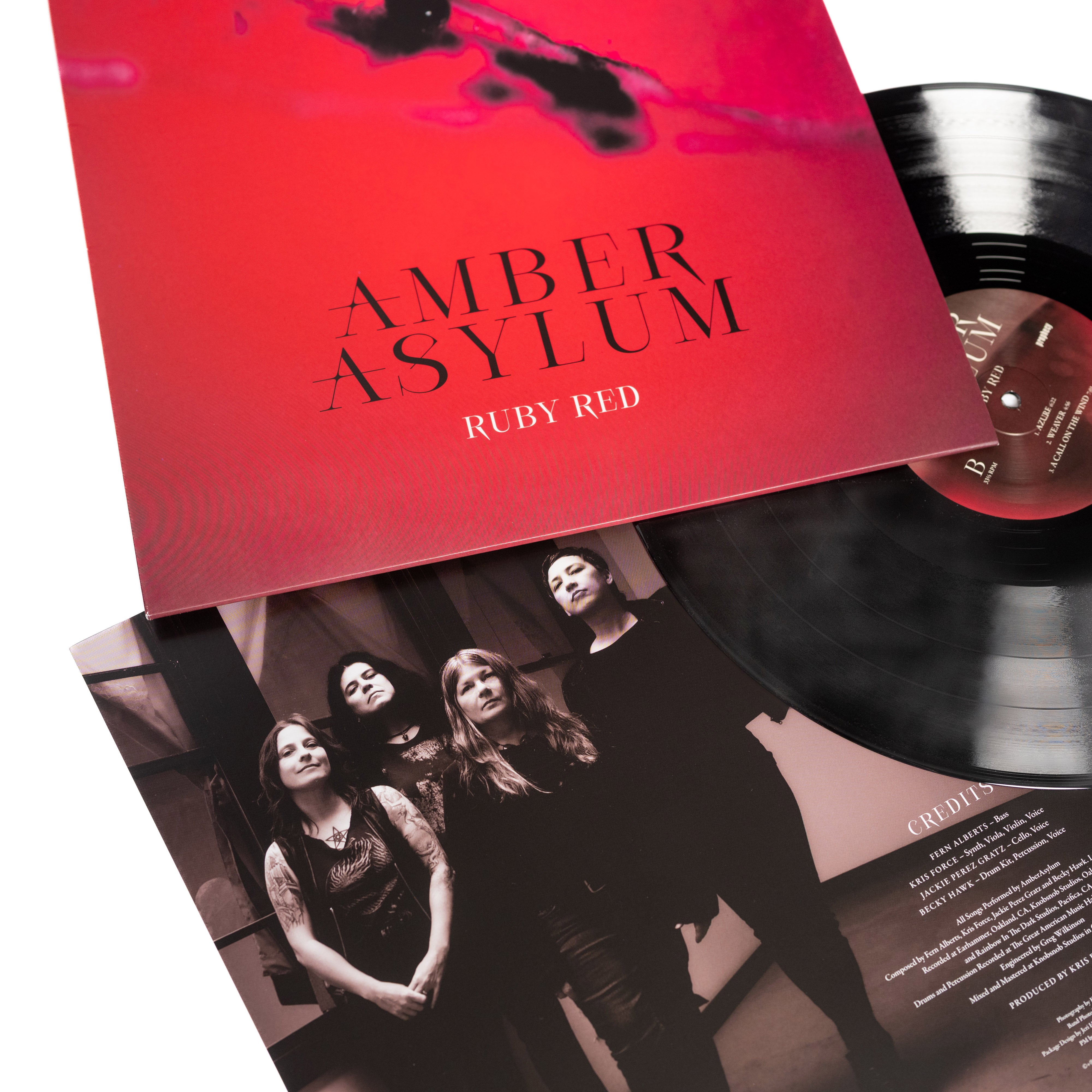 Amber Asylum - Ruby Red (LP de vinilo)