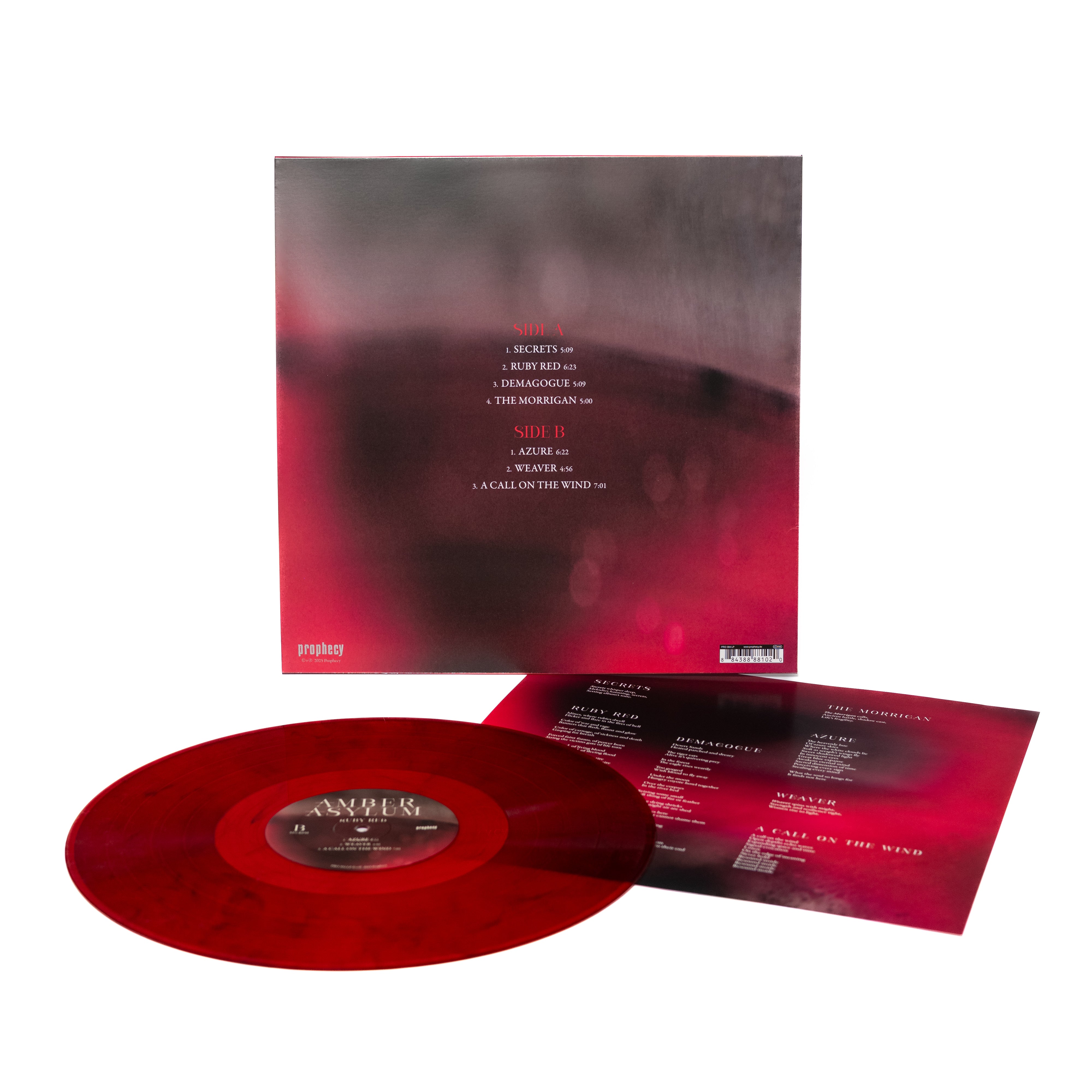 Amber Asylum - Ruby Red (LP de vinilo)