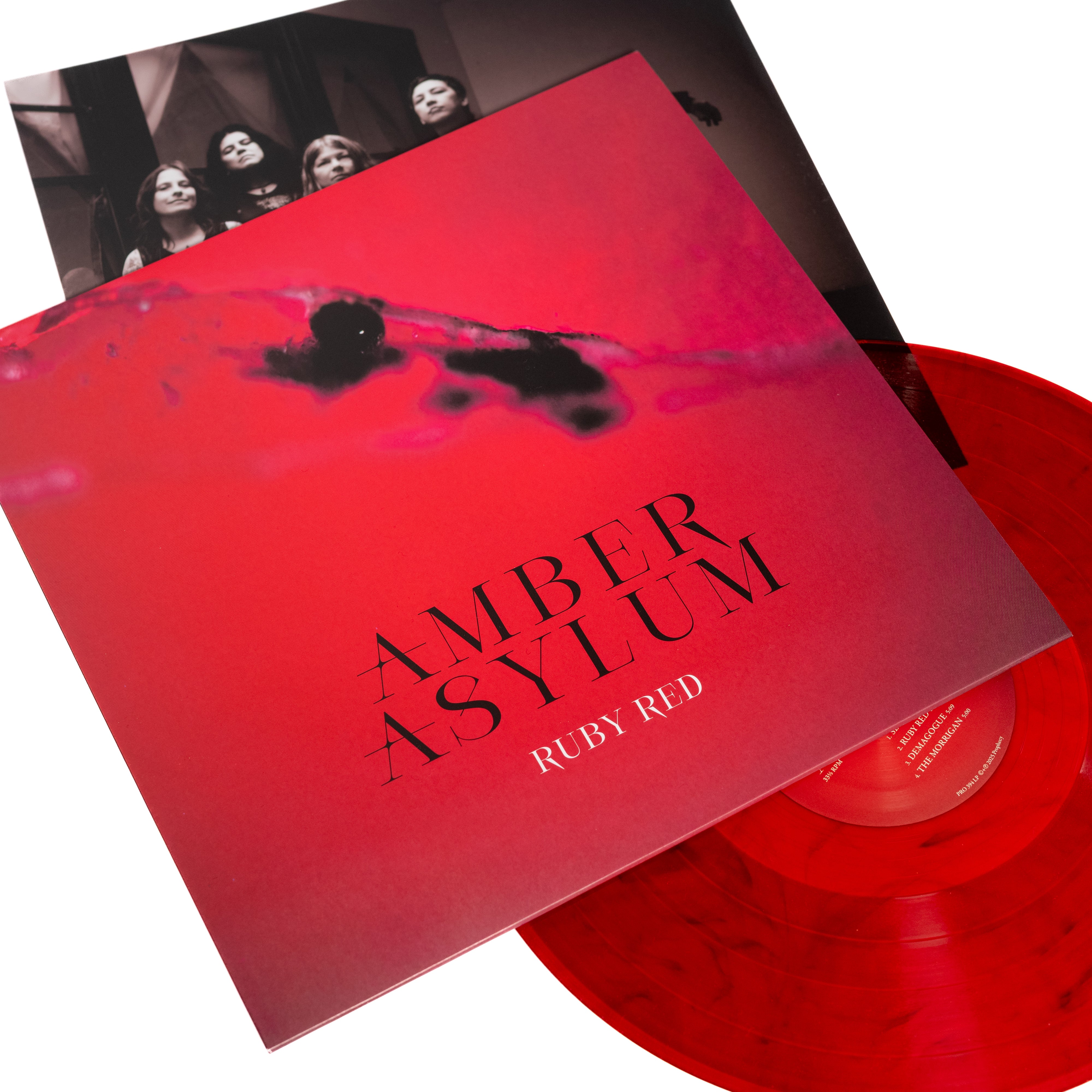 Amber Asylum - Ruby Red (LP de vinilo)