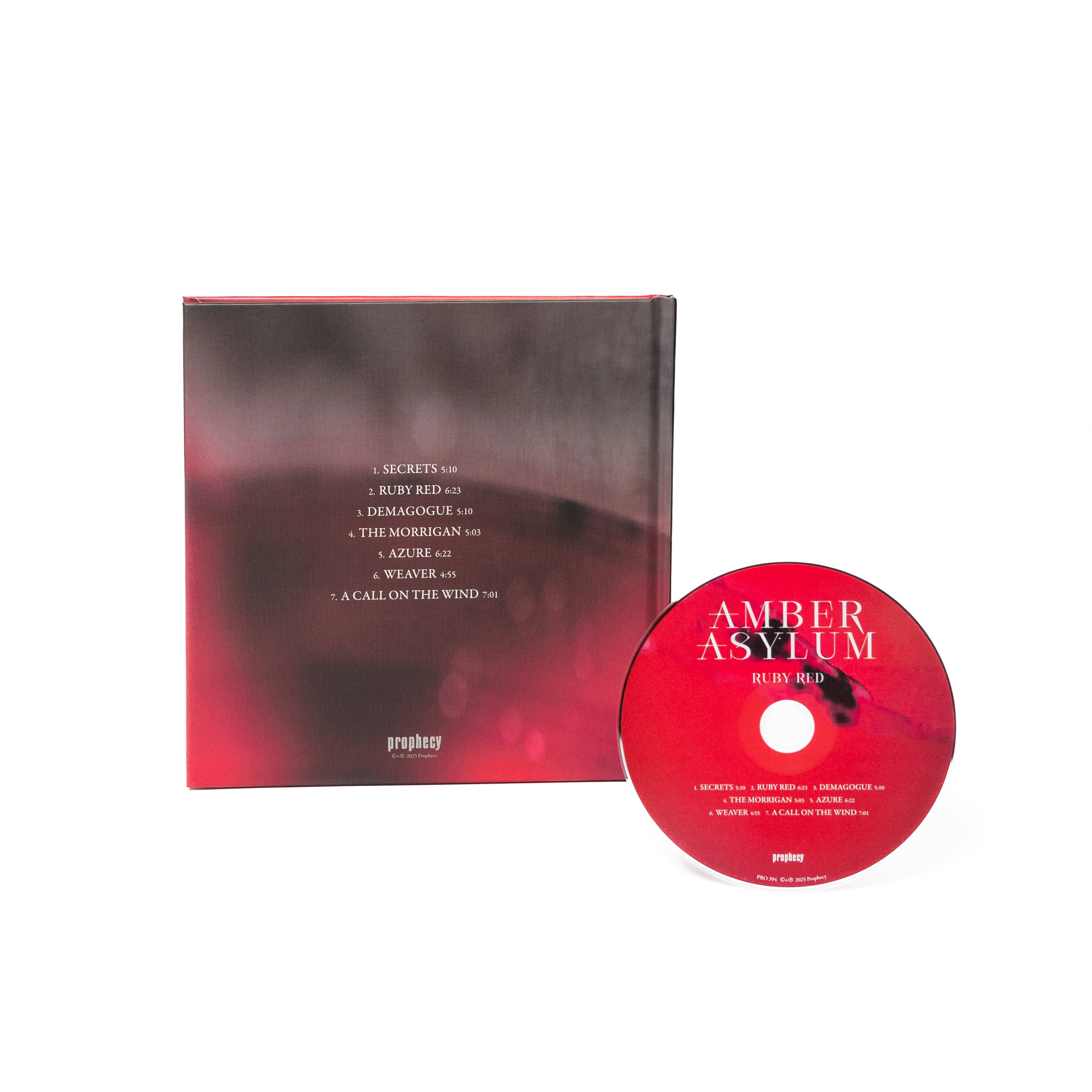 Amber Asylum - Rojo Rubí (CD con libro de arte)