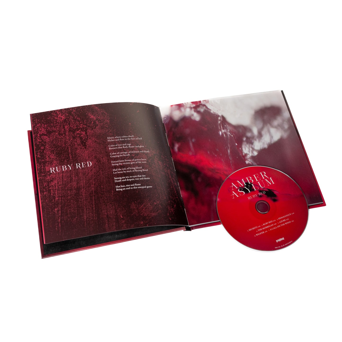 Amber Asylum – Ruby Red (Artbook-CD)