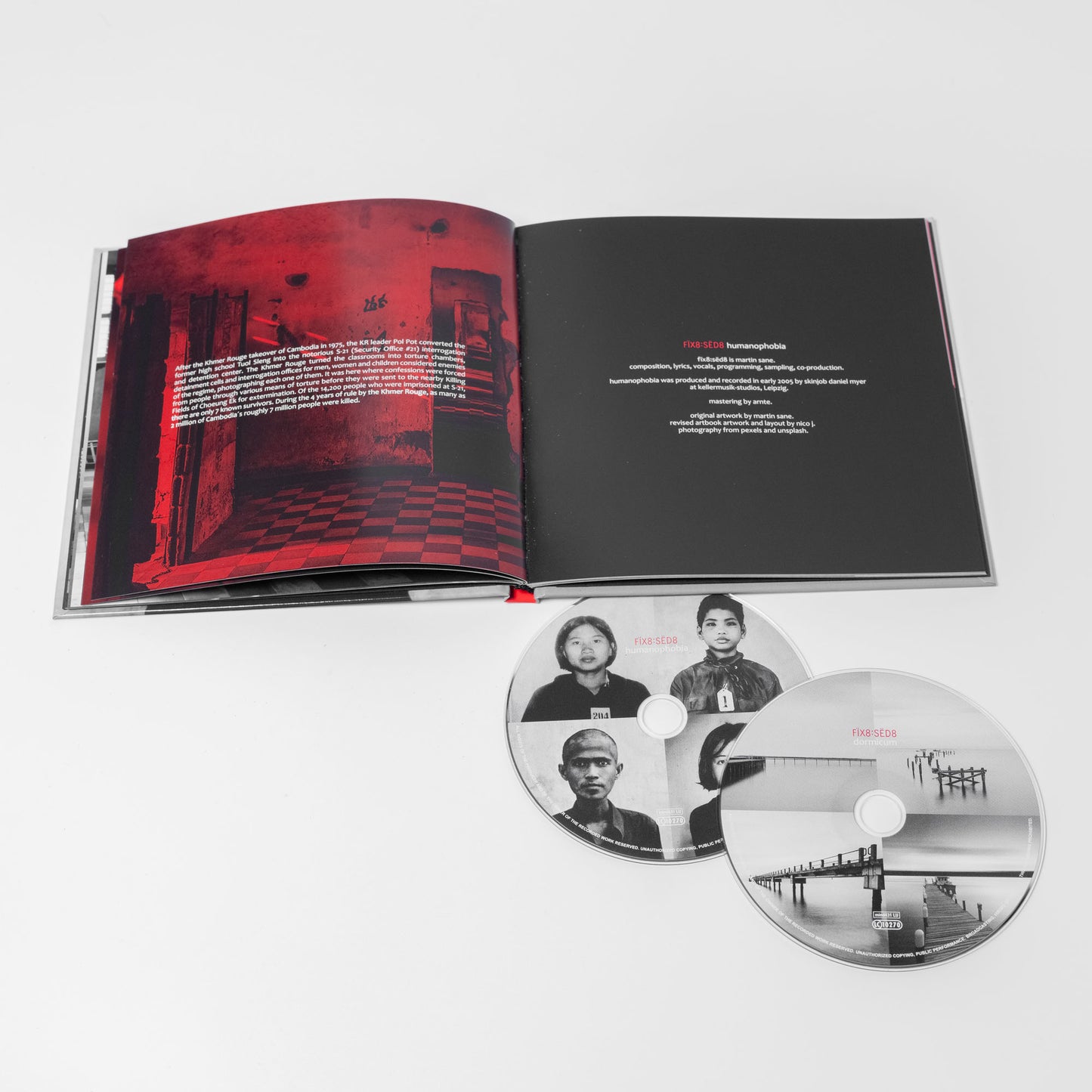 Fix8:Sed8 - Humanophobia:Dormicum (Artbook 2-CD)