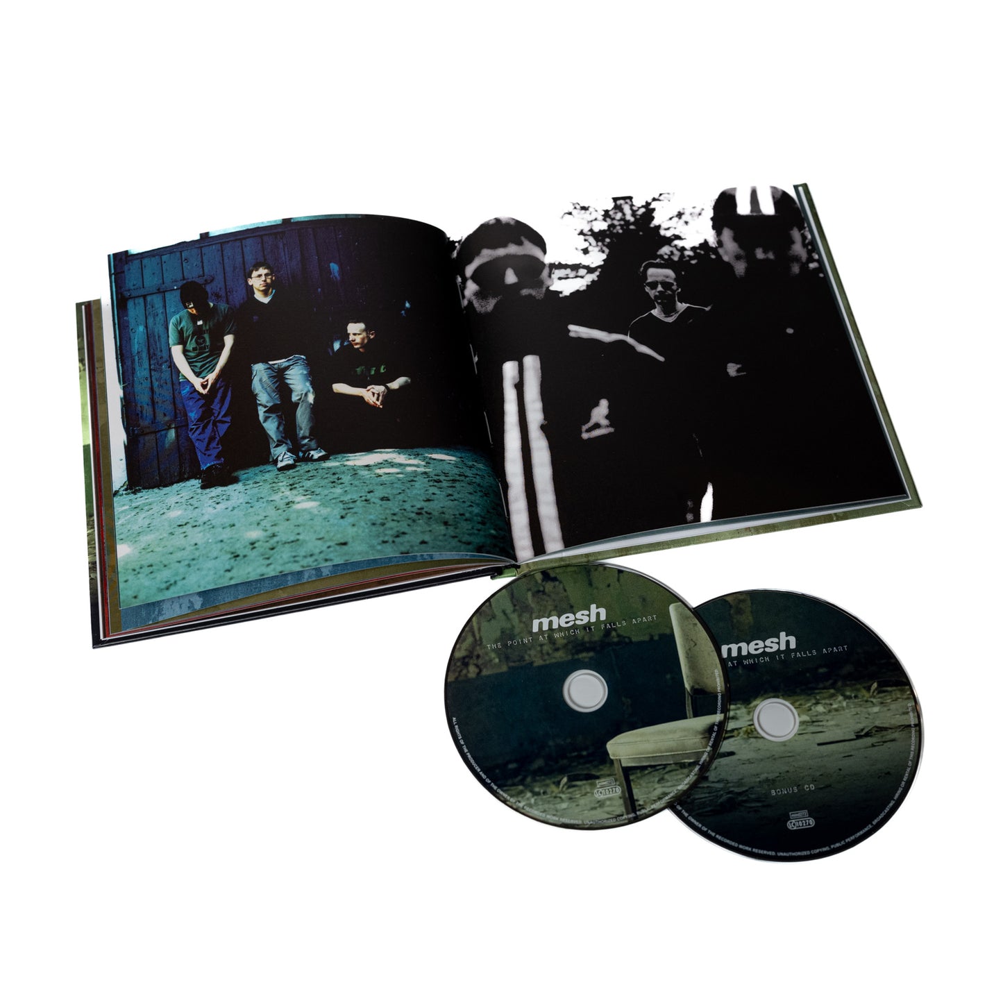 Mesh – Der Punkt, an dem es auseinanderfällt (Artbook – Buch 2-CD)