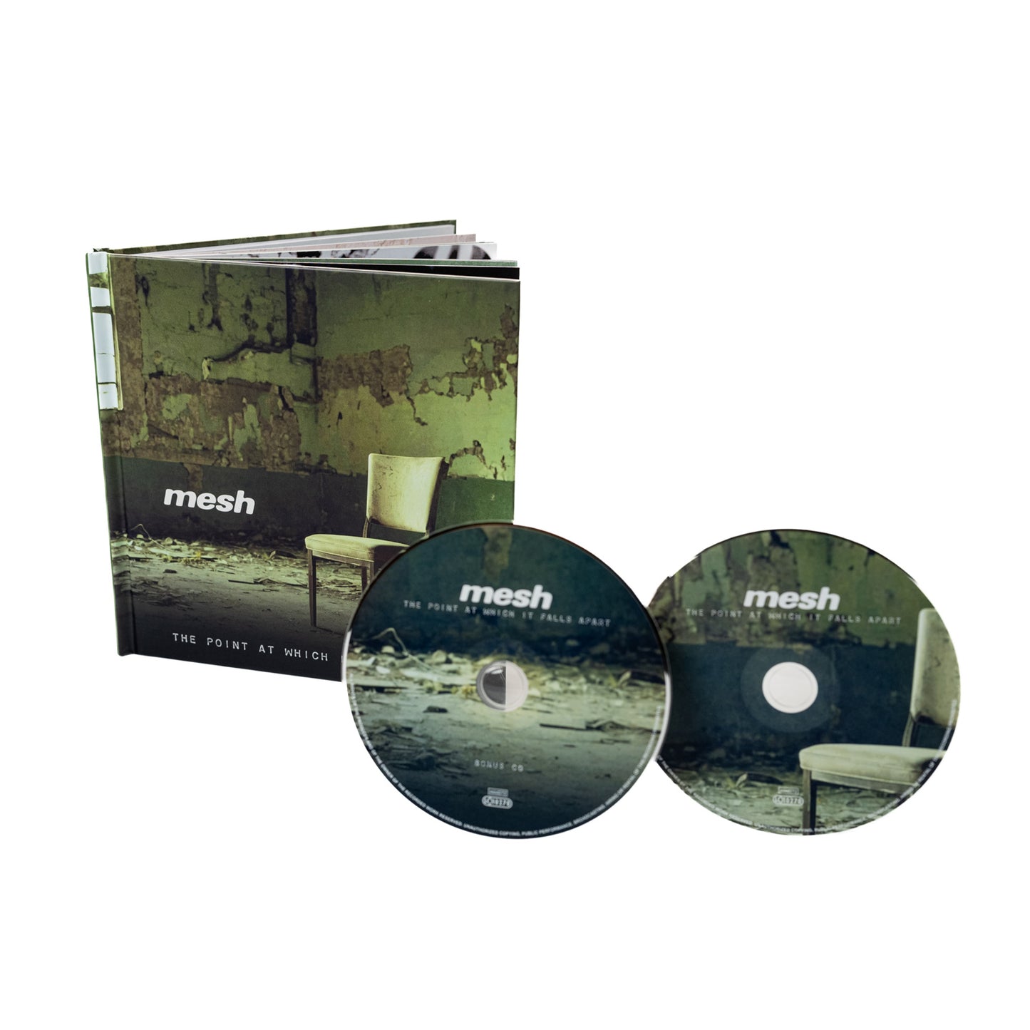Mesh – Der Punkt, an dem es auseinanderfällt (Artbook – Buch 2-CD)