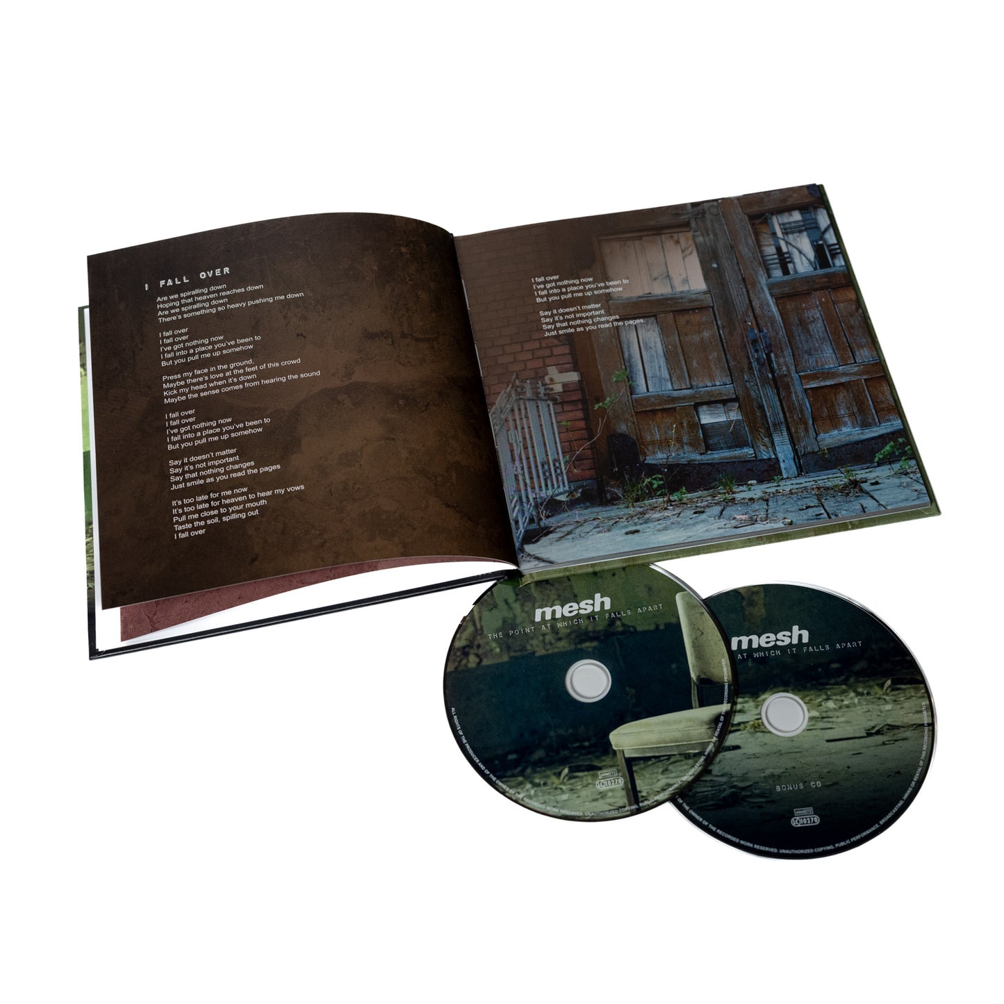 Mesh – Der Punkt, an dem es auseinanderfällt (Artbook – Buch 2-CD)